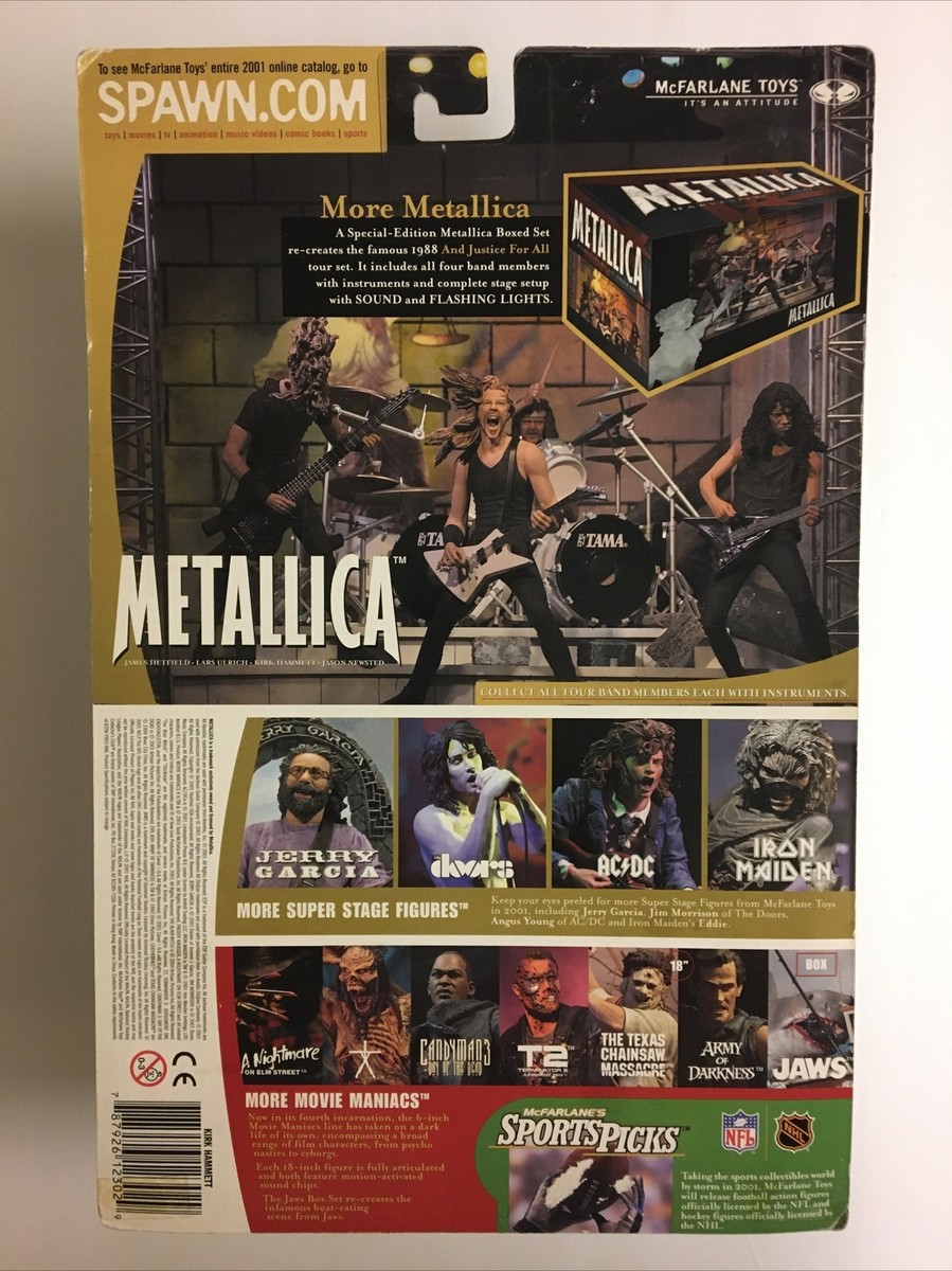 2001 McFarlane Toys Metallica (Harvesters Of Sorrow) Kirk Hammett