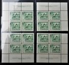 CANADA  #477i MINT NH**MS PL. BLOCKS "FL.PAPER" CAT.$40 FREE SHIPPING