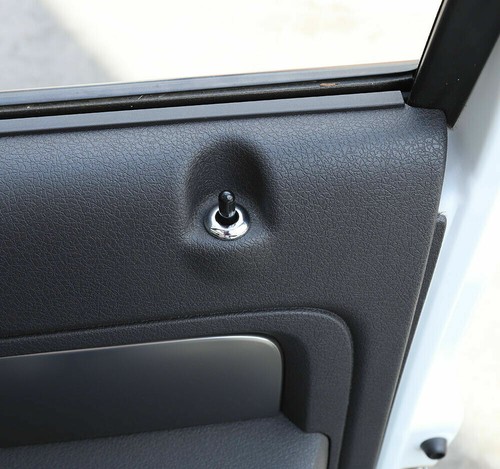 4x Chrome Door Lock Pin Ring Decoration Frame Cover Trim For Ford F150 2009-2014 - Picture 2 of 6