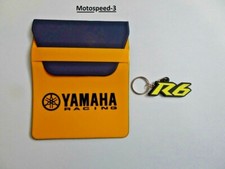 porta documenti yamaha   + portachiavi  in gomma  R6 