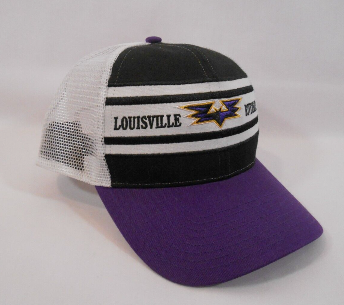LOUISVILLE RIVERBATS Baseball Cap Hat Mesh Snapback Trucker NEW MiLB