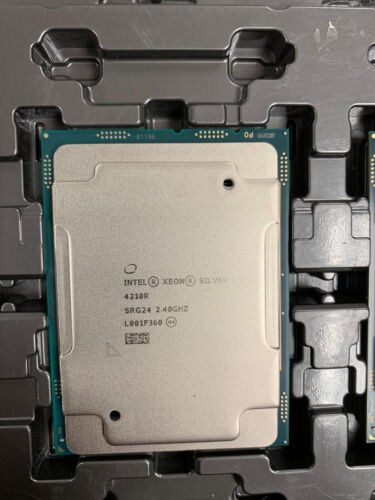 Intel Xeon Silver 4210R SRG24 2.40GHz 13.75MB 10 Core LGA3647 CPU Processor - Picture 3 of 5