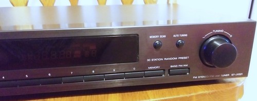 SONY ST-JX521 QUARTZ LOCK DIGITAL SYNTHESIZER AM/FM STEREO RADIO TUNER 60HZ 8W - Picture 4 of 10