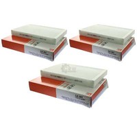 3X Mahle / Knecht LA 387 Filter Innenraumluft Pollenfilter Innenraumfilter