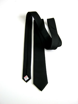 TAYLOR & WRIGHT Neue Slim Krawatte Schwarz 6 cm Original Geschenkidee
