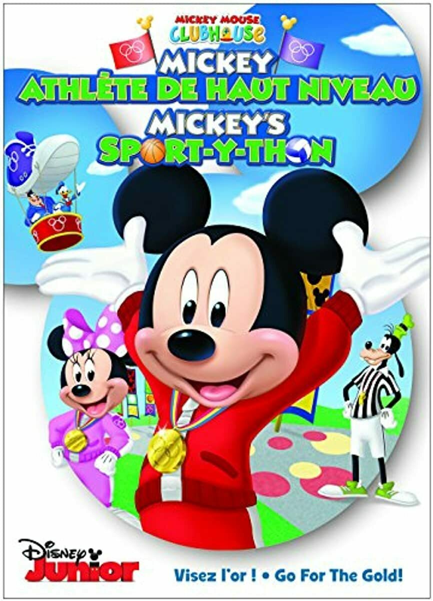 DISNEY MICKEY MOUSE CLUBHOUSE: MICKEY'S SPORT-Y-THON (HOME VIDEO