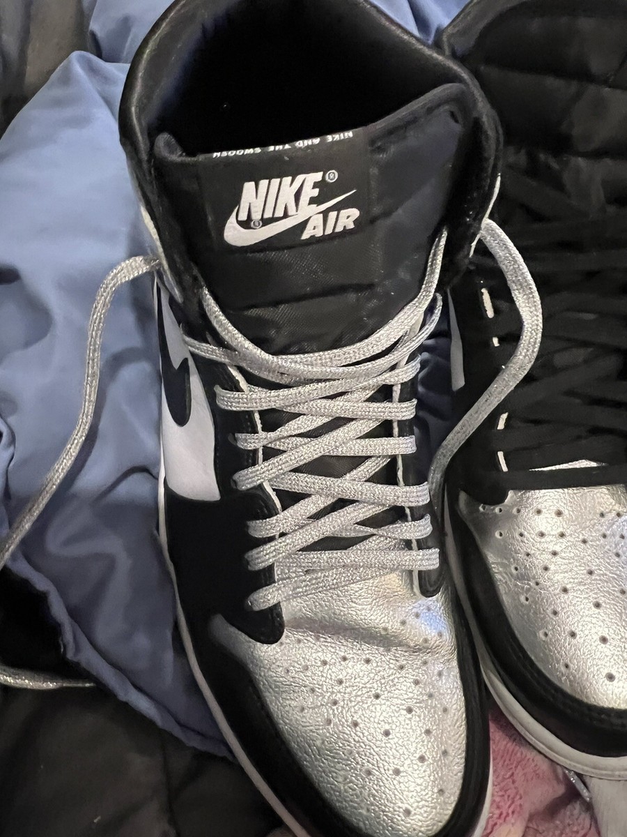 Nike Air Jordan Retro 1 High OG Silver Toe Black CD0461-001 Size