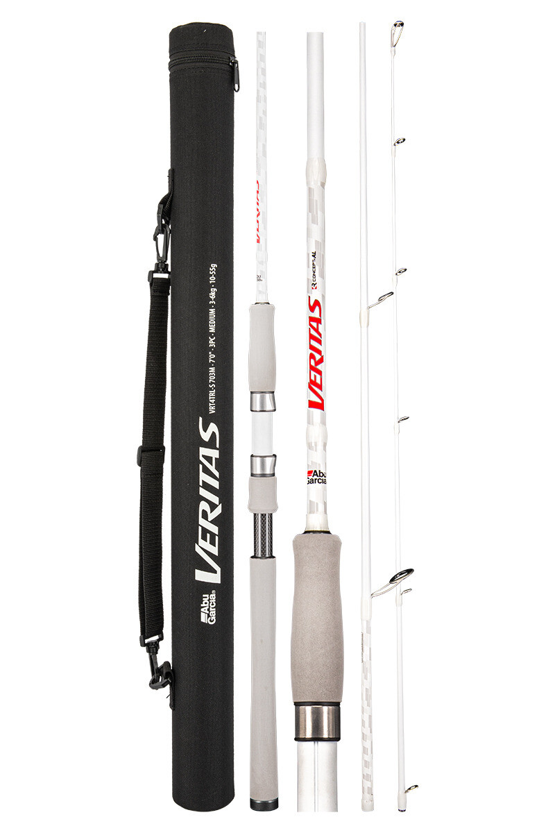 Abu Garcia Veritas V4 Travel Spin Graphite Fishing Rod 7'0