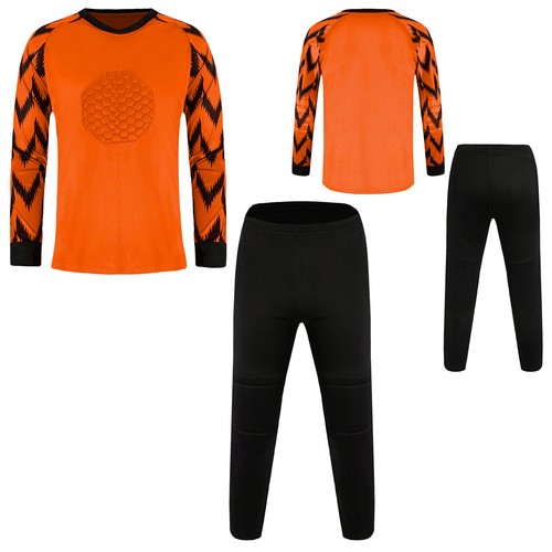 Boys Sets Goalie Outfits Soccer Activewear Goalkeeper Sweatshirt Sweatpants - Picture 67 of 78