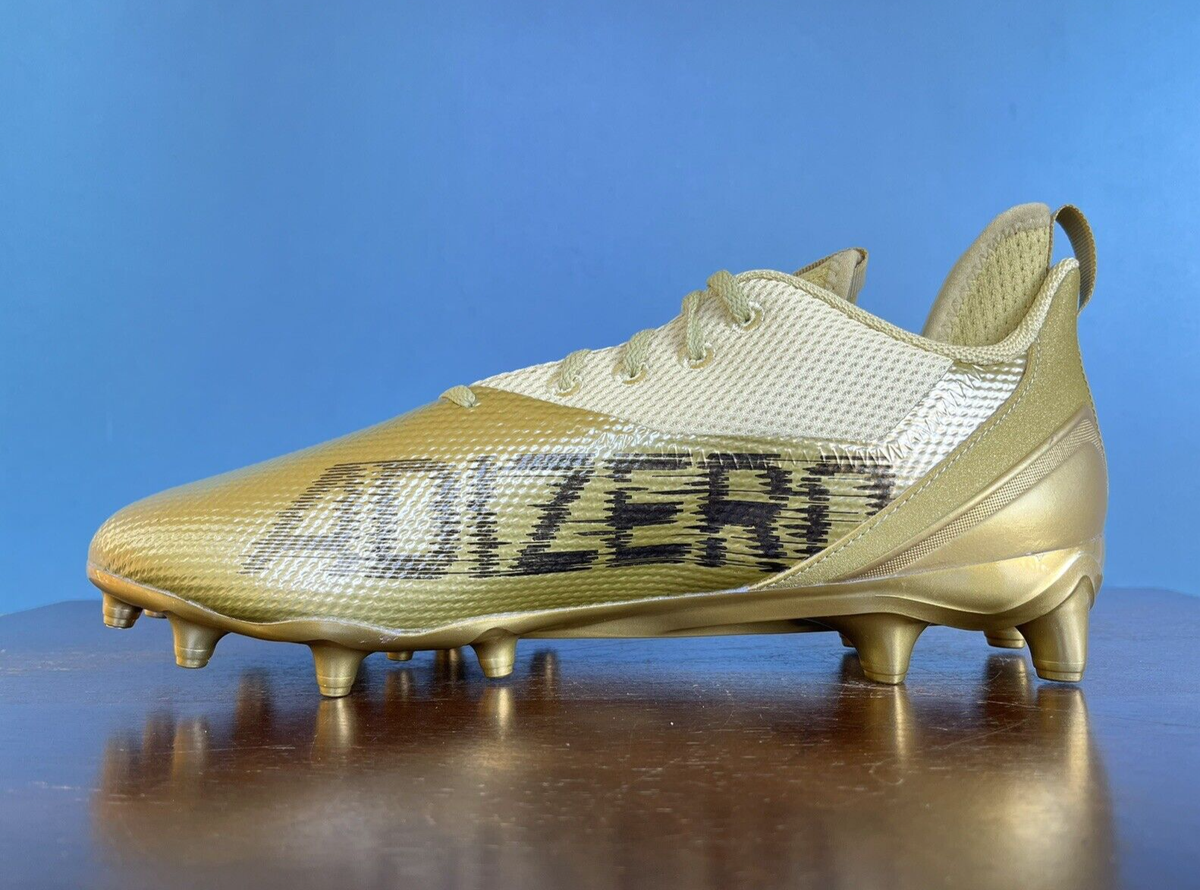 Adidas Adizero Scorch Football Cleats Shoes Gold Black Men’s Size 13 GZ0412 NEW Adidas Adizero Scorch Gold/Black Football Cleats Men main image 3