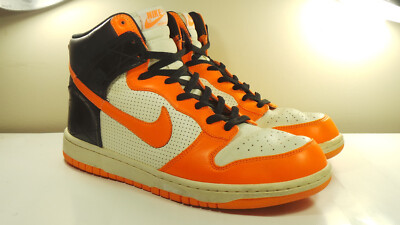 NIKE 2009 DUNK HI 317891 181 ORANGE 11 VINTAGE MAX AIR FORCE 1 180 PRESTO 90 95