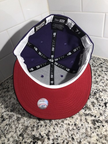 Philadelphia Phillies New Era 59FIFTY 1996 All Star Game Purple Fitted Hat 7 3/8 - Picture 4 of 5