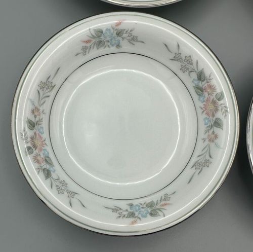 Vintage Set of 4 Noritake Romance Dessert fruit Bowl 5 1/2" Made in Japan 6022 - Picture 4 of 13