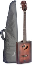 James Neligan Firkin Cigar Box Guitar Acoustic 4-string W/ Gig Bag