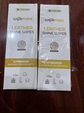 Wipemate Suede Cleaning Wipes 24 CT Disposable 2 Pack Brand New Sealed
