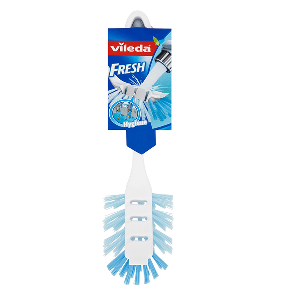 Vileda Scrubbing Brush Radial Fresh for Dishes with Easy Rinse Channels