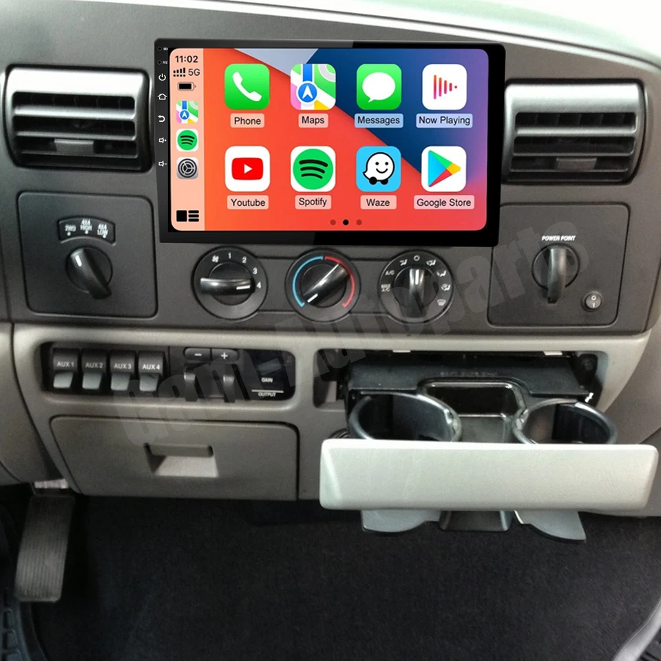 10" Android 14 Carplay Radio GPS WIFI For 2006-2014 Ford F-250 F-350 Super Duty Foto 2 de 4