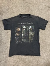 The Elder Scrolls Shirt Bethesda Online Video Game Promo ESO 2014 - Size M