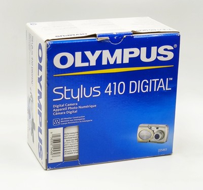 Olympus Mju Stylus 410 Digitalkamera 4MP 3xZoom Silber Camera XD Picture Card