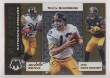 2020 Mosaic Flea Flicker Jerome Bettis JuJu Smith-Schuster Terry Bradshaw 7l6