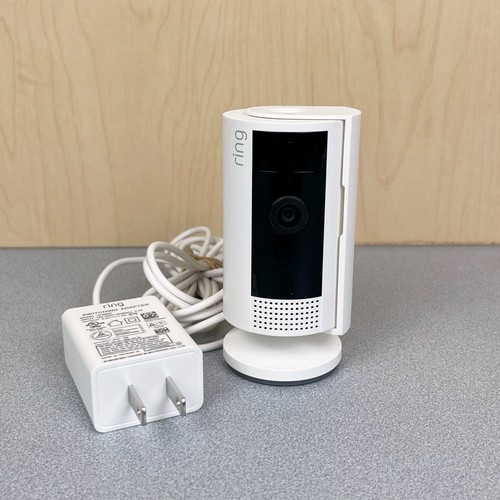 Ring Indoor Cam 5F72E9 White Good Condition