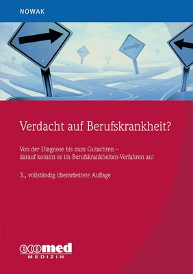 Verdacht auf Berufskrankheit? Dennis Nowak Taschenbuch ecomed Medizin 142 S.