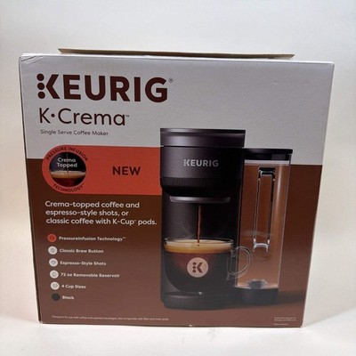 Keurig K-Crema Single Serve Coffee Maker K91