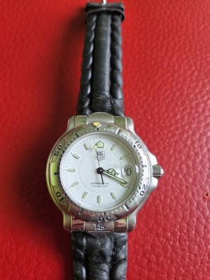 TAG HEUER PROFESSIONAL 6000 MEDIUM HERREN UHR 36MM WH1211 QUARTZ WEISS