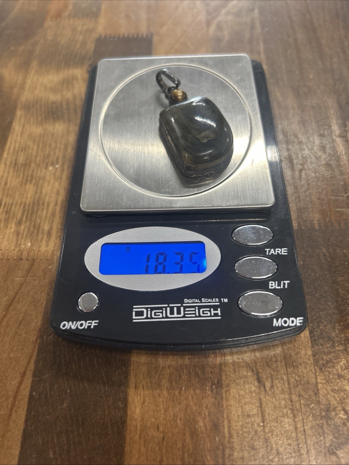 Sterling Silver Labradorite Irregular Shape Tiger… - image 4