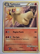 Typhlosion 32/123 HeartGold SoulSilver Regular Non Holo Rare 130 LP on eBay