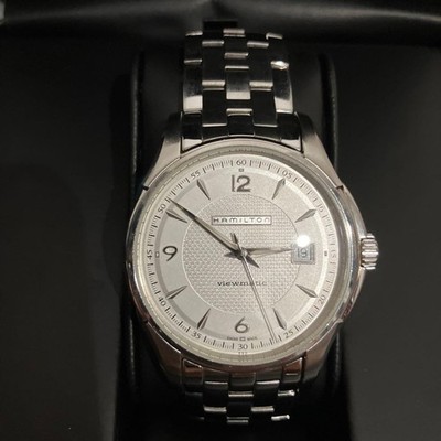 Hamilton Jazzmaster Viewmatic Automatic Watch Silver Dial