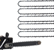 5 Pack 14 Inch Chainsaw Chain 52 Drive Links .050" Gauge, 3/8" Pitch... 