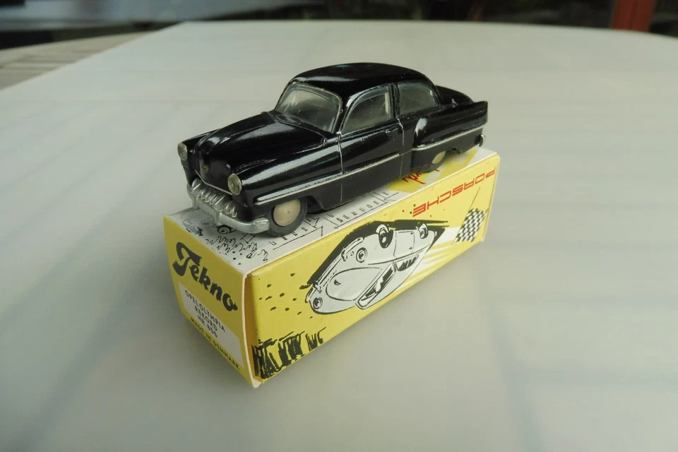 TEKNO 806 OPEL OLYMPIA Rekord 54 schwarz nearly mint /boxed (replica)