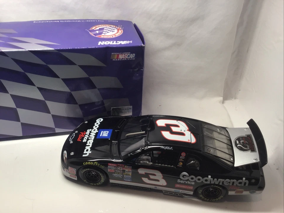 1999 Dale Earnhardt Goodwrench 25th Anniversary Monte Carlo NASCAR Action 1/18 - Image 2 of 4