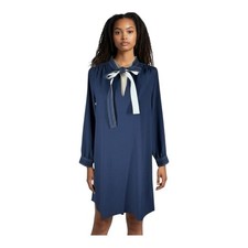 J. Crew Shift Dress With Necktie Corpcore Businesswear Twee Womens Size 6