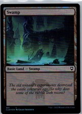 MTG Swamp 461 Commander Legends Battle for Baldurs Gate Foil NM