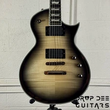 ESP E-II Eclipse FM Electric Guitar/ Case - Black Natural Burst