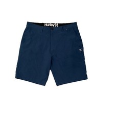 Hurley Men's Quick Dry Classic Fit Hybrid Walk Shorts Blue Size 36