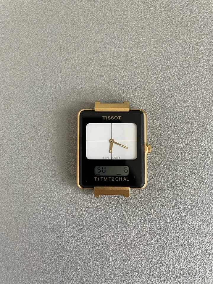 Tissot Two Timer - Original Band plus Manual - D373667C - Bild 2 von 3