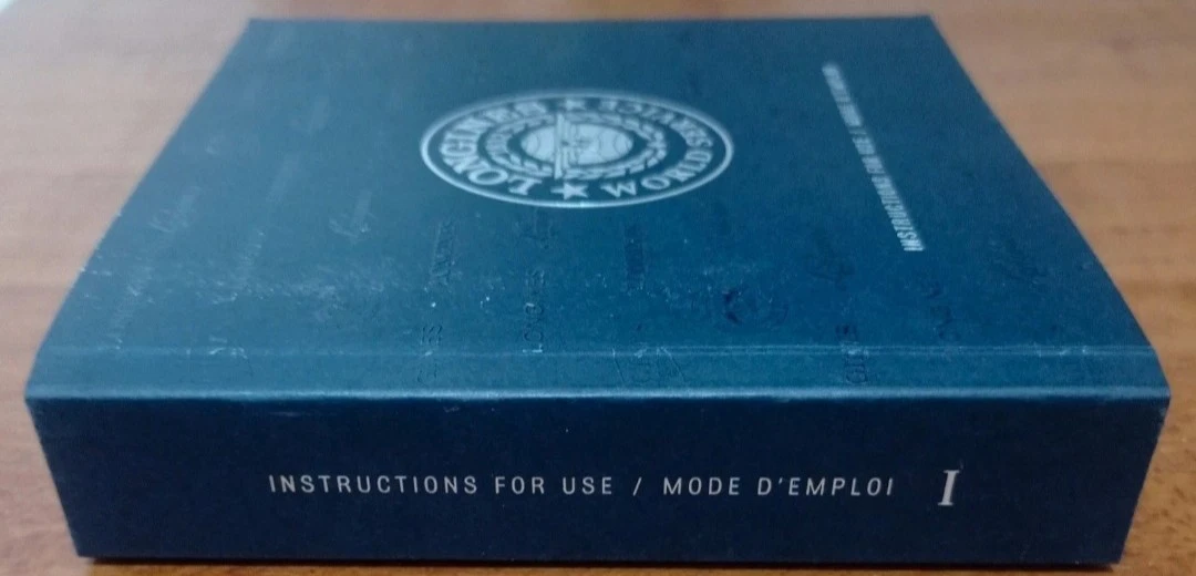 Longines _ Manual de instrucciones _ GRANDE Y ORIGINAL