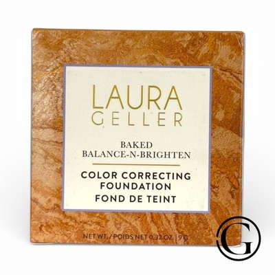 LAURA GELLER  Baked Balance-n-BRIGHTEN/GLOW Color Correcting Foundation CHOOSE
