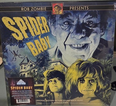 Rob Zombie Spider Baby Soundtrack double LP Waxwork Colored Vinyl Ronald Stein