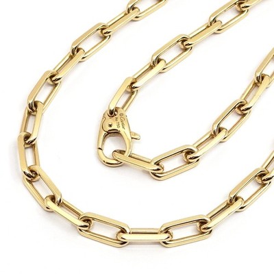 Cartier Santos de Cartier MM Medium Modell Halskette 750YG P0069776