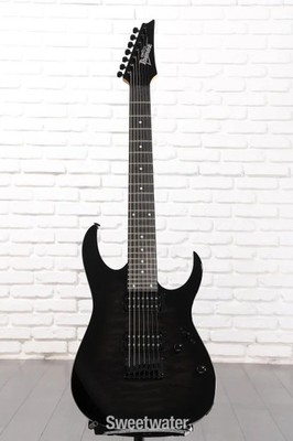Ibanez Gio GRG7221QA Electric Guitar - Transparent Black Sunburst