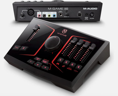 M-GAME RGB DUAL - Dual USB Streaming Interface with RGB LED Lighting Brand New !