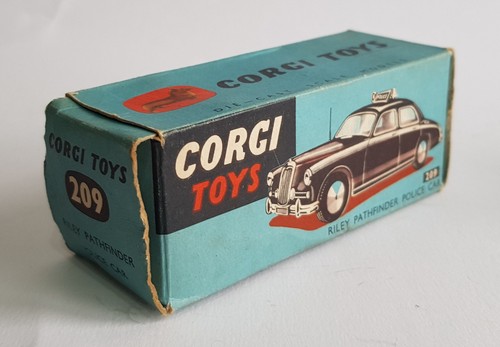 Corgi Toys No. 209, Riley Pathfinder Police Car, - Superb V N Mint Condition. - Picture 11 of 12