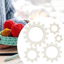 5 Pieces Flower Knitting Looms Weaving Flowers Tools 2/3/4/5/6 in Reusable