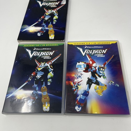Voltron: Legendary Defender Complete Seasons 1 -6 (DVD) 1 & 2 + 3-6 Dreamworks