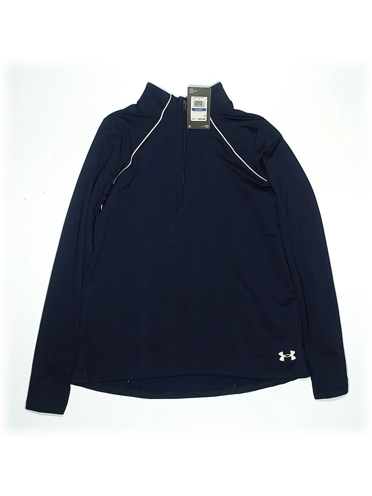 Under Armour Girls Blue Pullover Sweater XL Youth