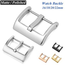 Watch Buckle 16mm 18mm 20mm 22mm Stainless Steel Watch Clasp Accessories Replace